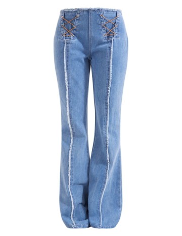 Jeans PRETTYLITTLETHING, albastru