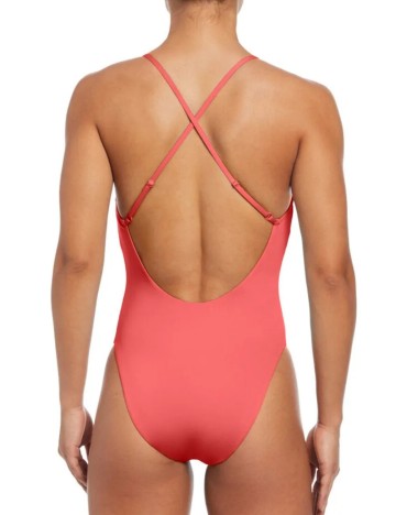 Costum de baie întreg Nike, roz