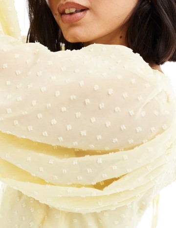 Rochie maxi ASOS, galben