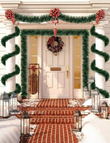 Set ghirlande Shein, verde