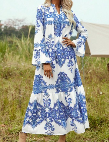 Rochie maxi Shein, alb