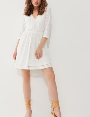 Rochie mini MOHITO, alb