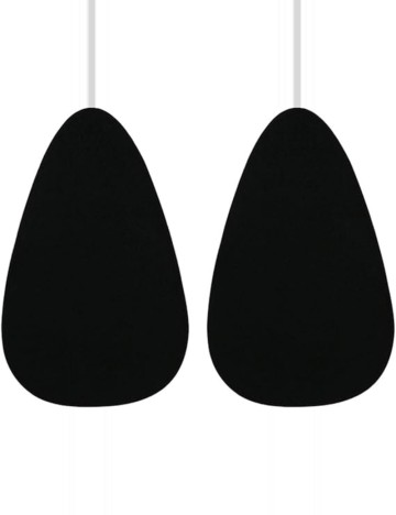 Set plasturi adezivi pentru sâni Shein, negru