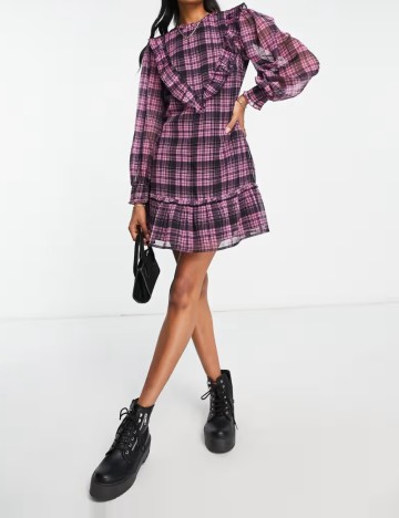 Rochie mini Miss Selfridge, mix culori