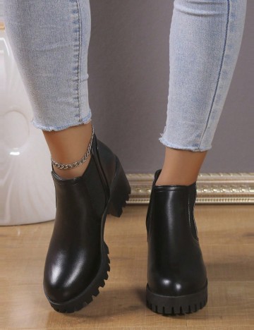 Botine Shein, negru