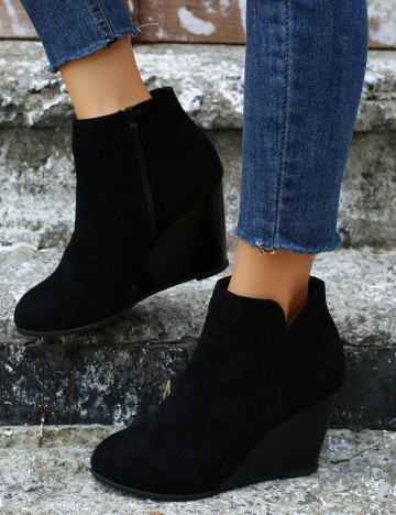Botine Shein, negru