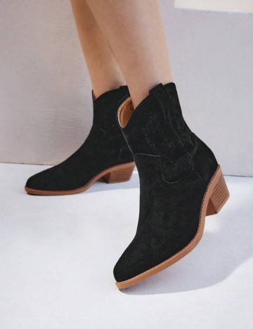 Botine Shein, negru