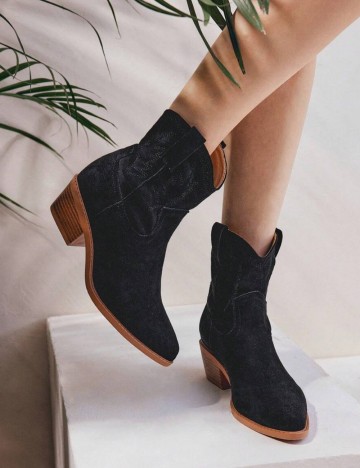 Botine Shein, negru
