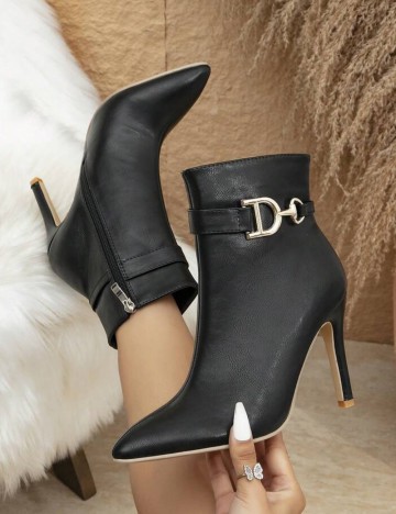 Botine Shein, negru