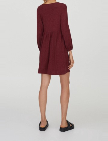 Rochie mini Pull&Bear, vișiniu