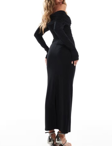 Rochie maxi ASOS, negru