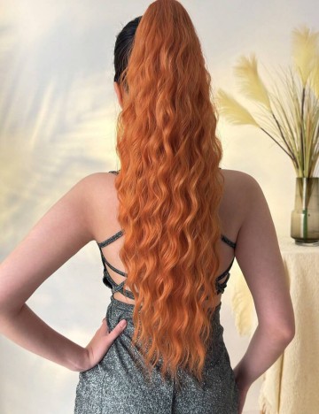 Extensie Shein, portocaliu