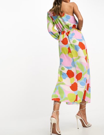 Rochie maxi ASOS, mix culori