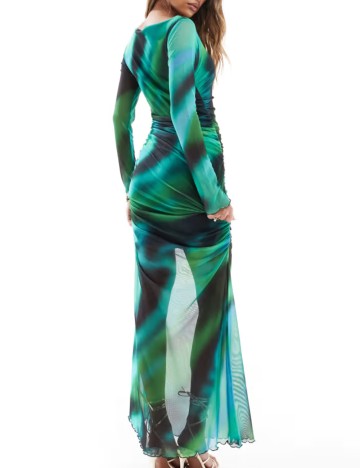 Rochie maxi ASOS, mix culori