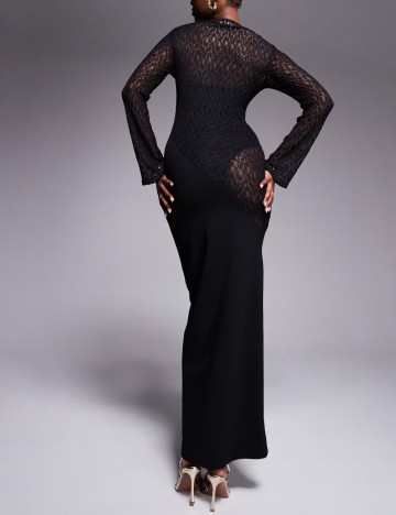 Rochie maxi ASOS, negru