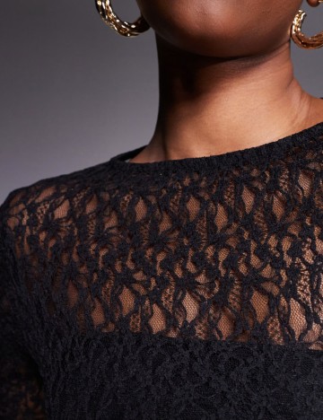 Rochie maxi ASOS, negru