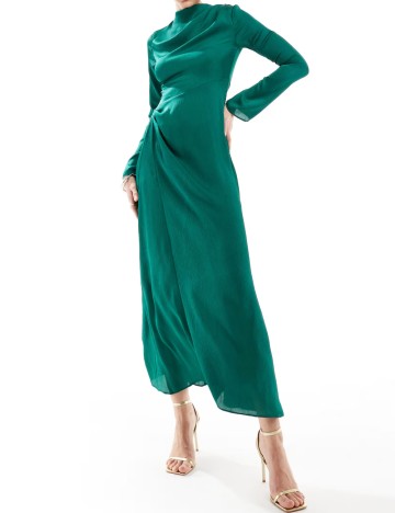 Rochie maxi ASOS, verde
