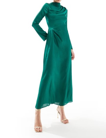 Rochie maxi ASOS, verde