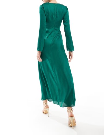 Rochie maxi ASOS, verde