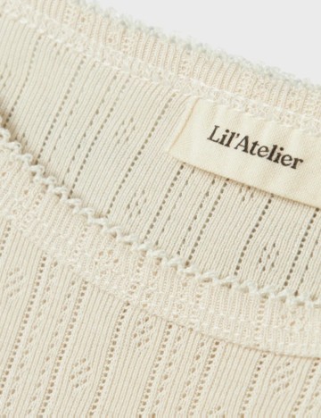 Bluză Lil Atelier, bej