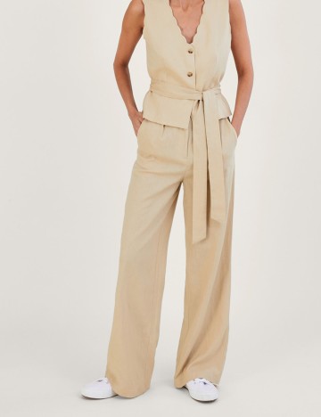 Pantaloni Monsoon, bej