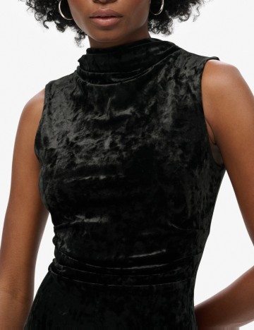 Rochie midi Superdry, negru
