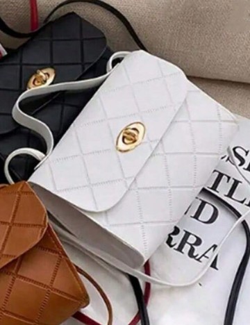 Geantă mini Shein, alb