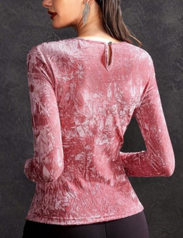 Bluză Shein MOTF, roz