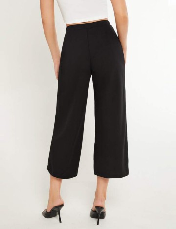 Pantaloni 3/4 Shein, negru