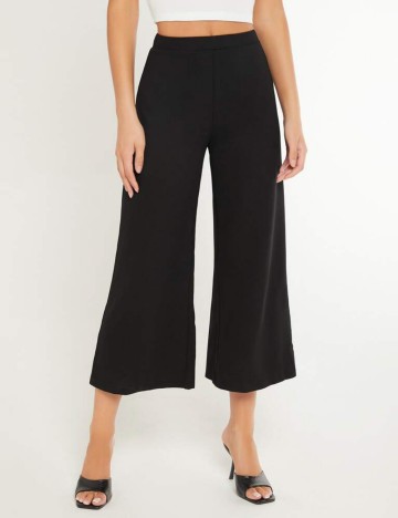 Pantaloni 3/4 Shein, negru