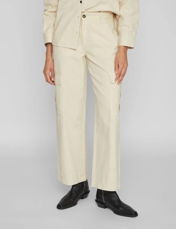 Jeans Vila, crem