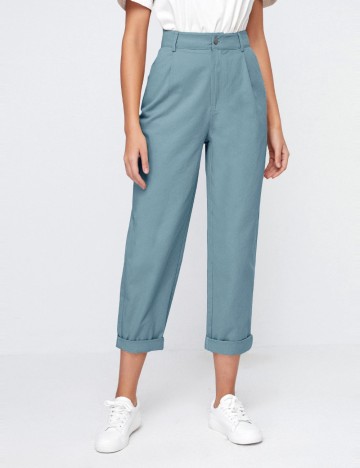 Pantaloni Shein, albastru