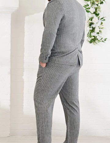 Pantaloni Shein MANFINITY, gri