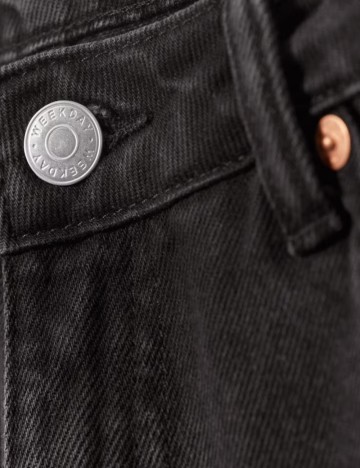 Jeans WEEKDAY, negru