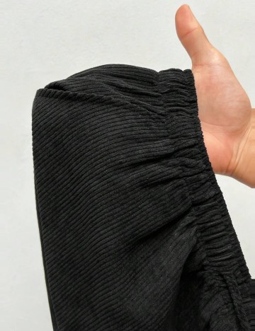 Pantaloni Shein Curve+, negru