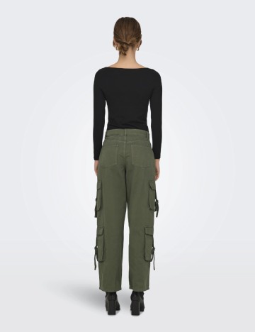 Pantaloni cargo Only, verde