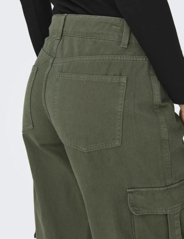 Pantaloni cargo Only, verde