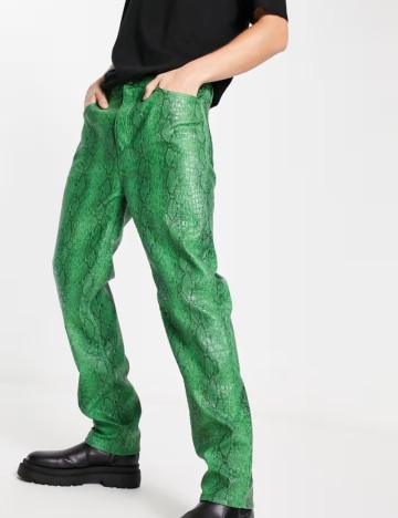 Pantaloni ASOS, verde