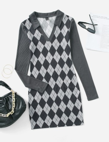Rochie mini Shein, mix culori