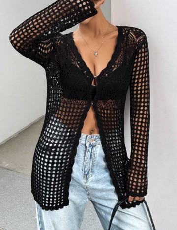 Cardigan Shein, negru