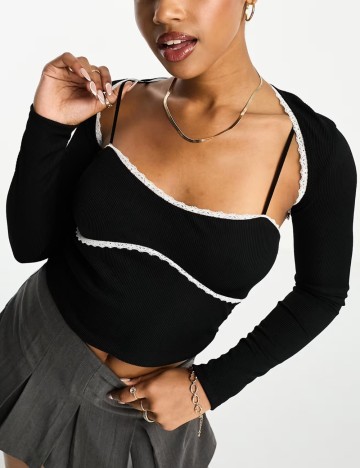Bolerou ASOS, negru