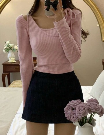 Bluză Shein DAZY, roz