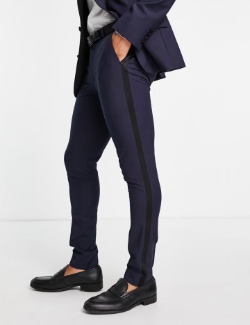 Pantaloni ASOS, bleumarin