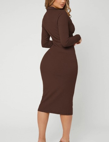 Rochie midi Shein, maro