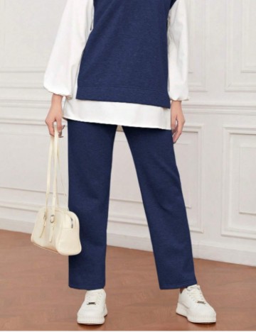 Pantaloni de trening Shein, albastru