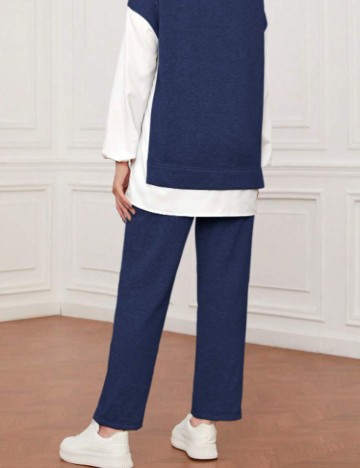 Pantaloni de trening Shein, albastru