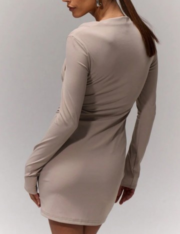 Rochie mini Shein MUSERA, bej