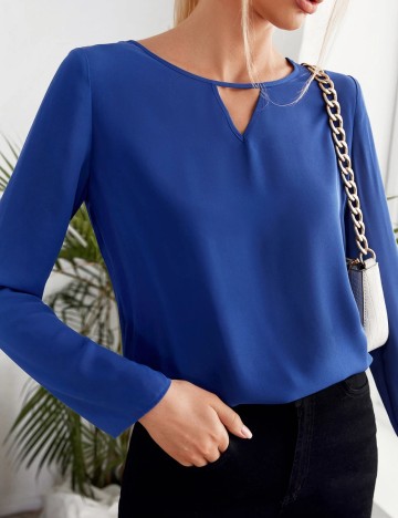 Cămașă Shein, albastru