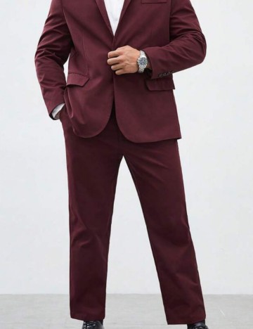 Pantaloni Shein, vișiniu