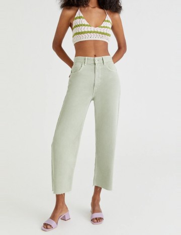 Jeans Pull&Bear, verde
